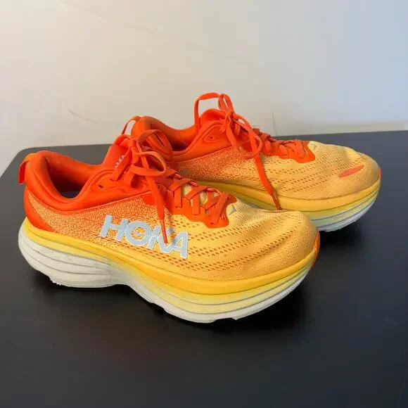 Hoka One Bondi 8 Mens Running Shoe Size 7.5 - Picture 3 of 8